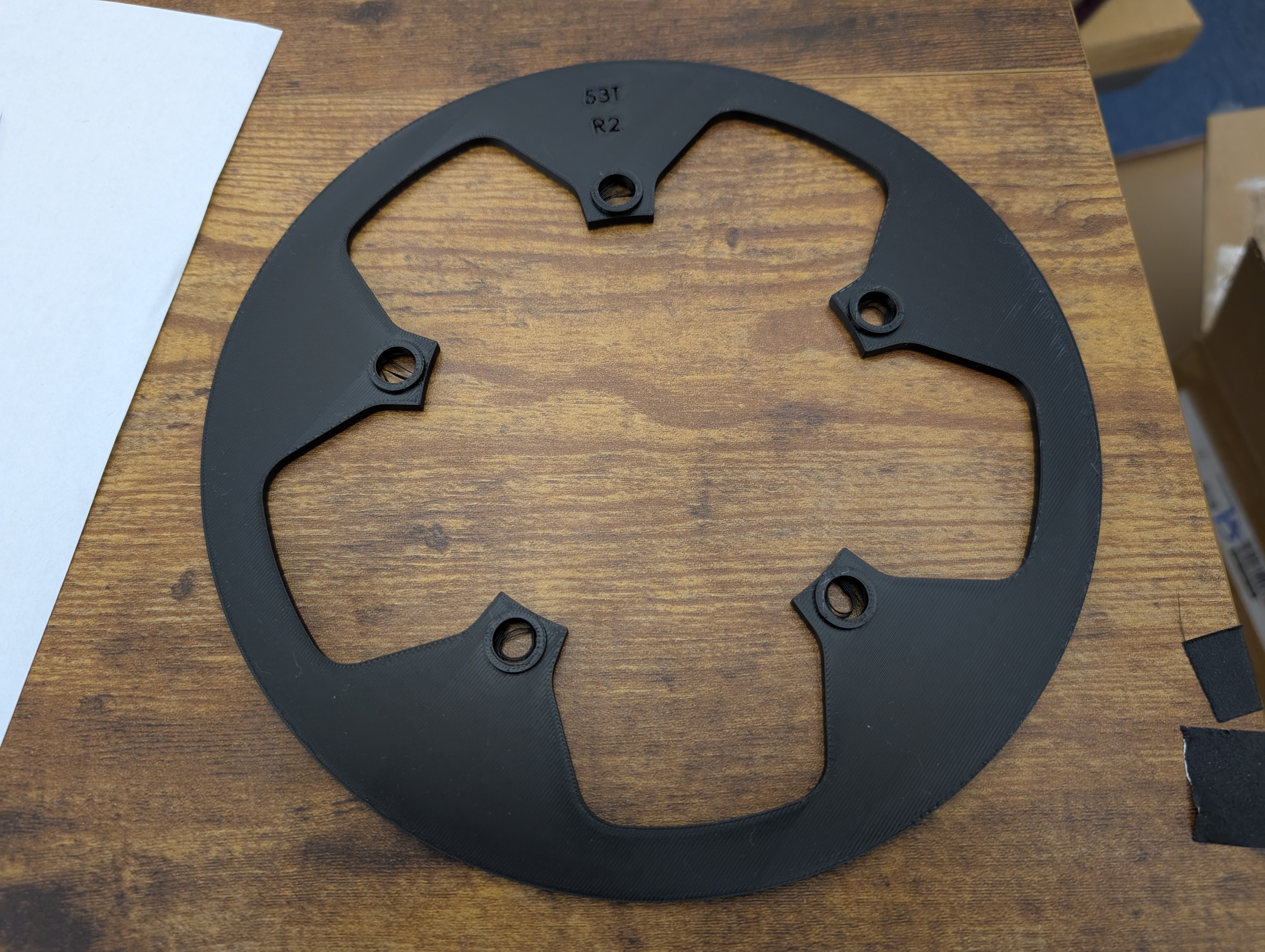Miniatura 4 do modelo 3D Chainring guard