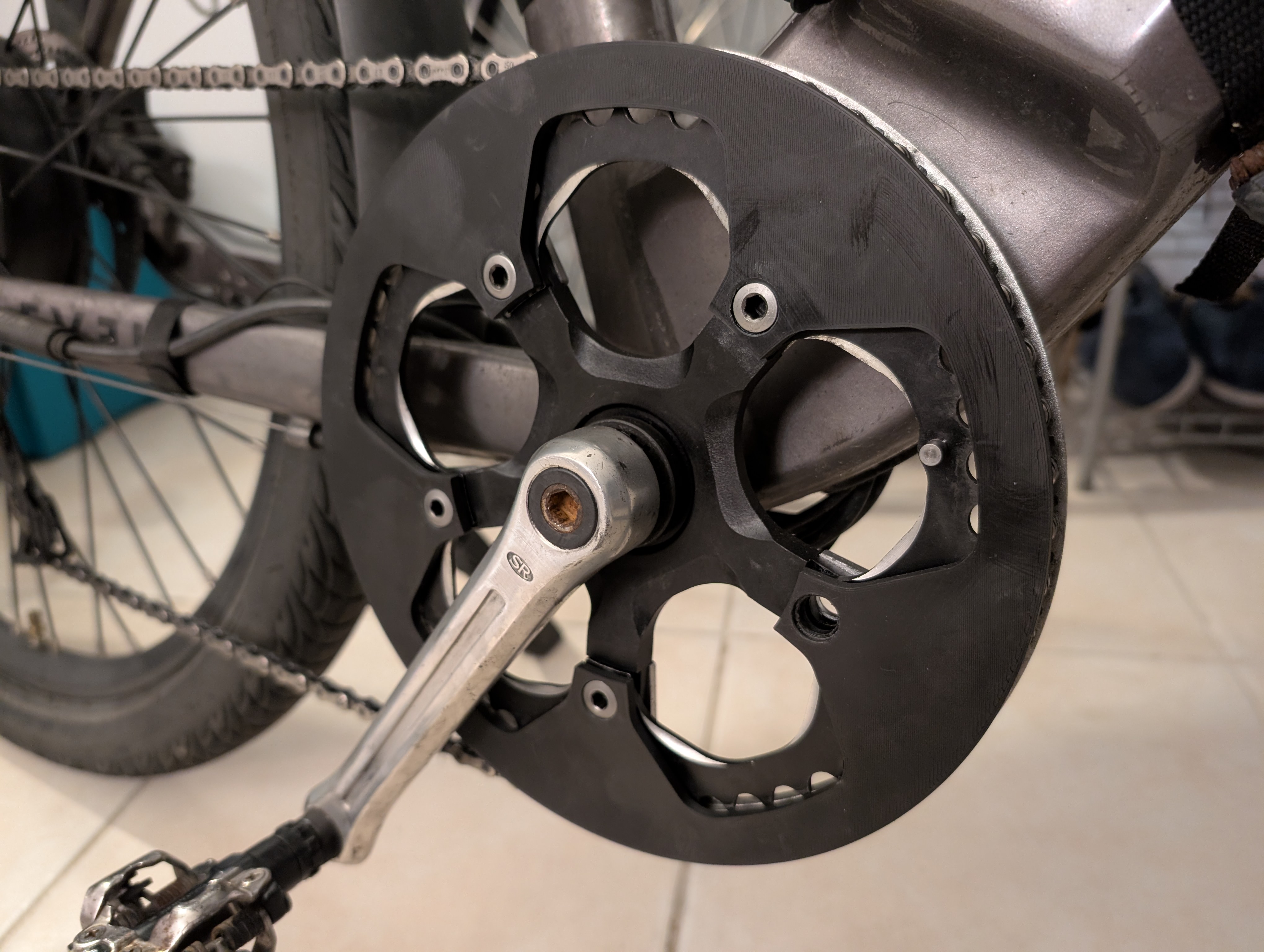 Miniatura 8 do modelo 3D Chainring guard