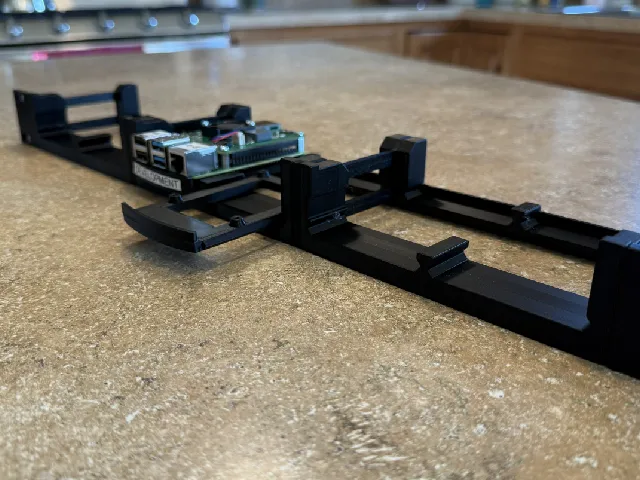 Raspberry Pi 1U Rack Mount (19” & 10”) - Press-Fit System - PoE ONLY