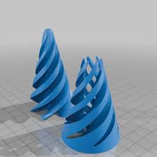Spiral fidget cone.