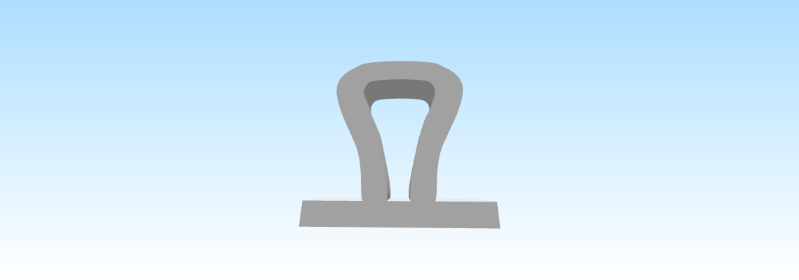 simple headphone stand