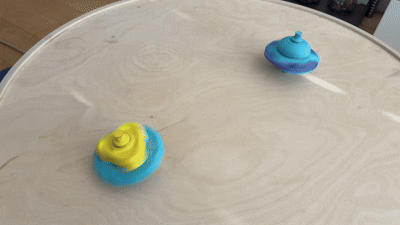 Miniatura 2 do modelo 3D Triptych Battle Tops - A hotswappable battle top system