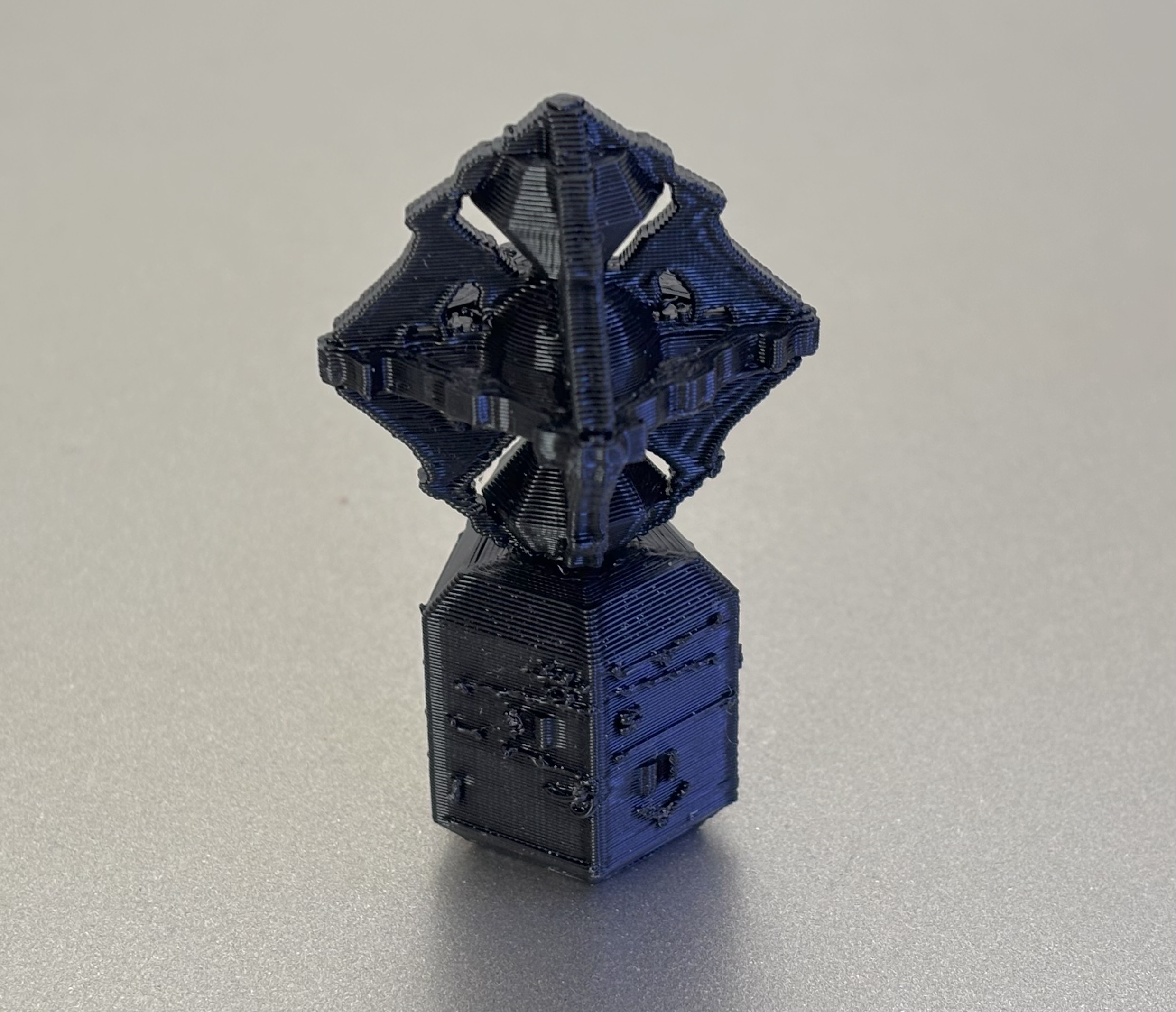 Miniatura 3 do modelo 3D Star Trek Borg Custom DJ Knobs - Cube Sphere Diamond Pentagonal Base
