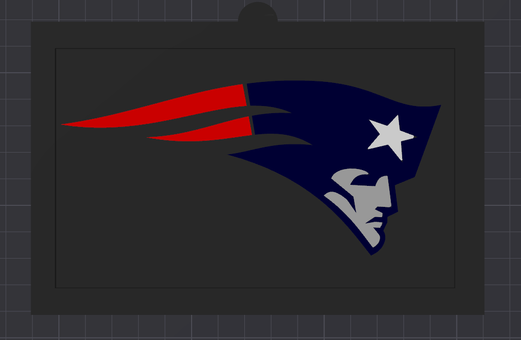 New England Patriots Wall Frame