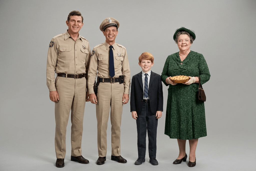 The Andy Griffith Show - Andy, Barny, Opie & Aunt Bee - 1960