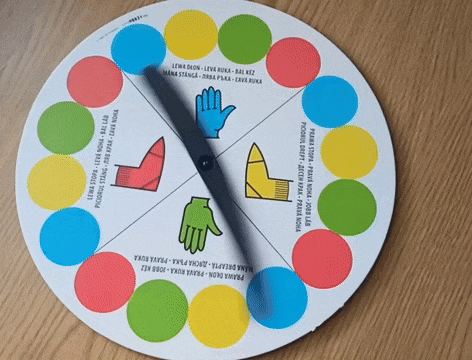 Twister Game Spinner Arrow & Pin – Replacement