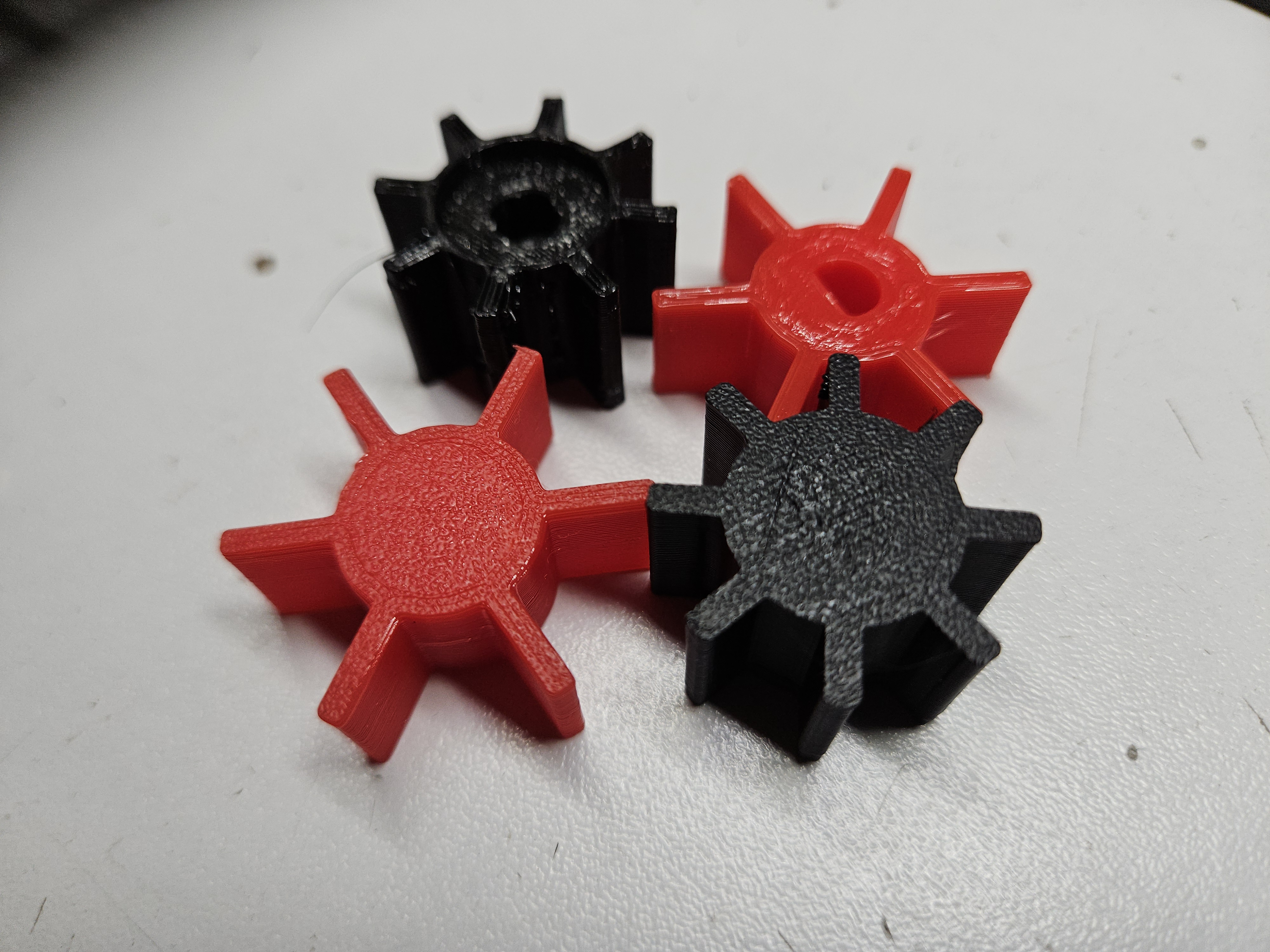 Potentiometer knob from TPU
