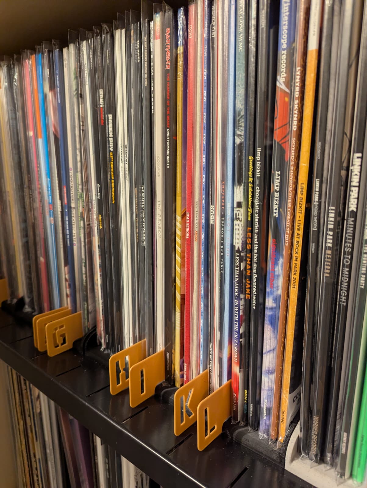 Alphabetic Dividers for Records - LP - Vinyl- Alphabetische Trenner