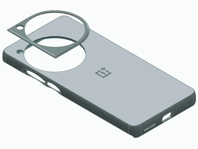 OnePlus 12 TPU case with glue on cam ring.