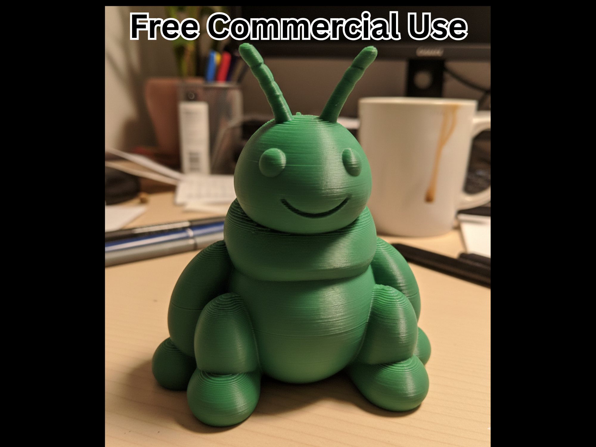 Smiling Grasshopper – Cute Bug Statue