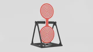 Airsoft/Nerf Auto-Resetting Target (Remix)