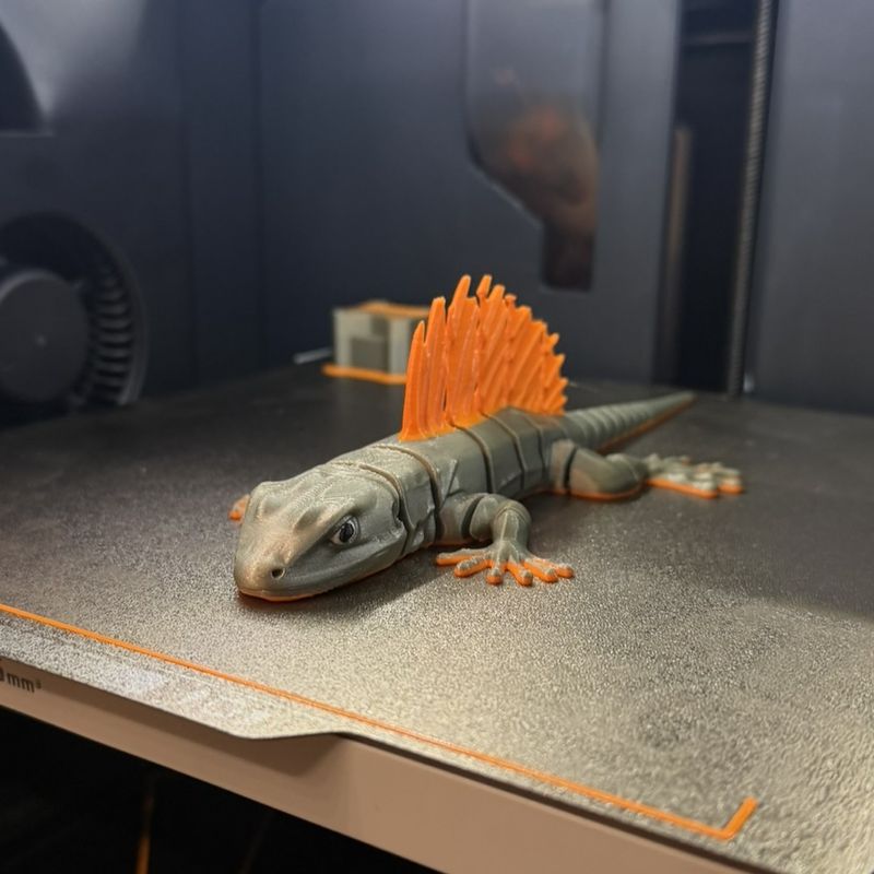 Articulated Lizard Print in Place (No Supports) by Kuba Zw | Download ...