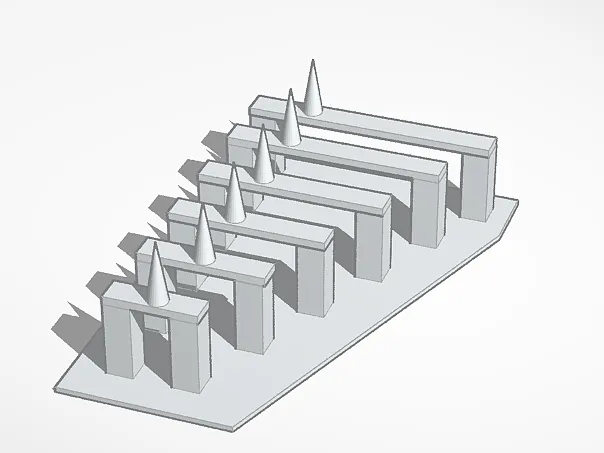 Simple Bridging & Stringing Test Model V2
