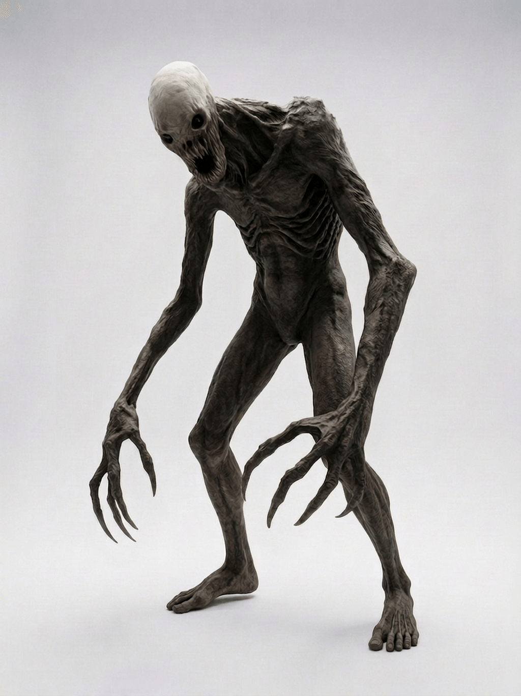 Horror Art - Slender Demon Standing