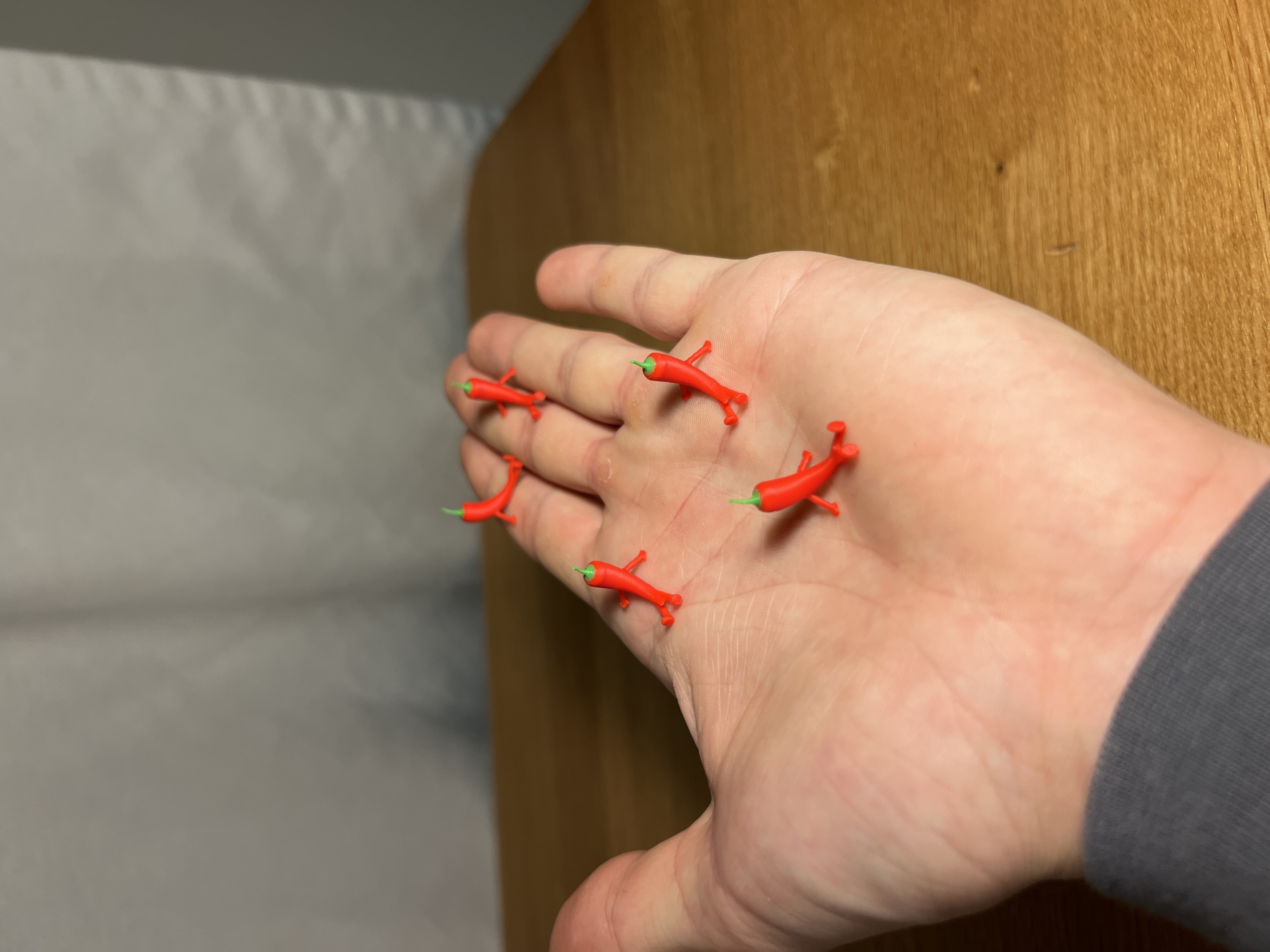 Miniatura 2 do modelo 3D Mini Chilli Buddy