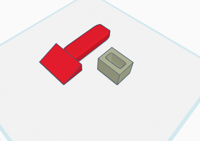 Bed scraper with stand 3D model