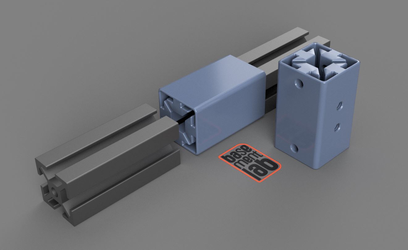 2020 Slide In Connector for 2020 Tslot / Vslot Aluminium Profile