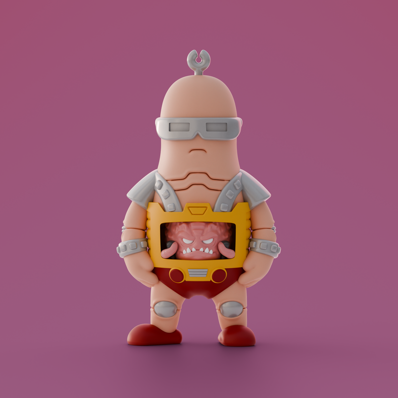 Mini Krang by Wekster | Download STL model | Printables.com