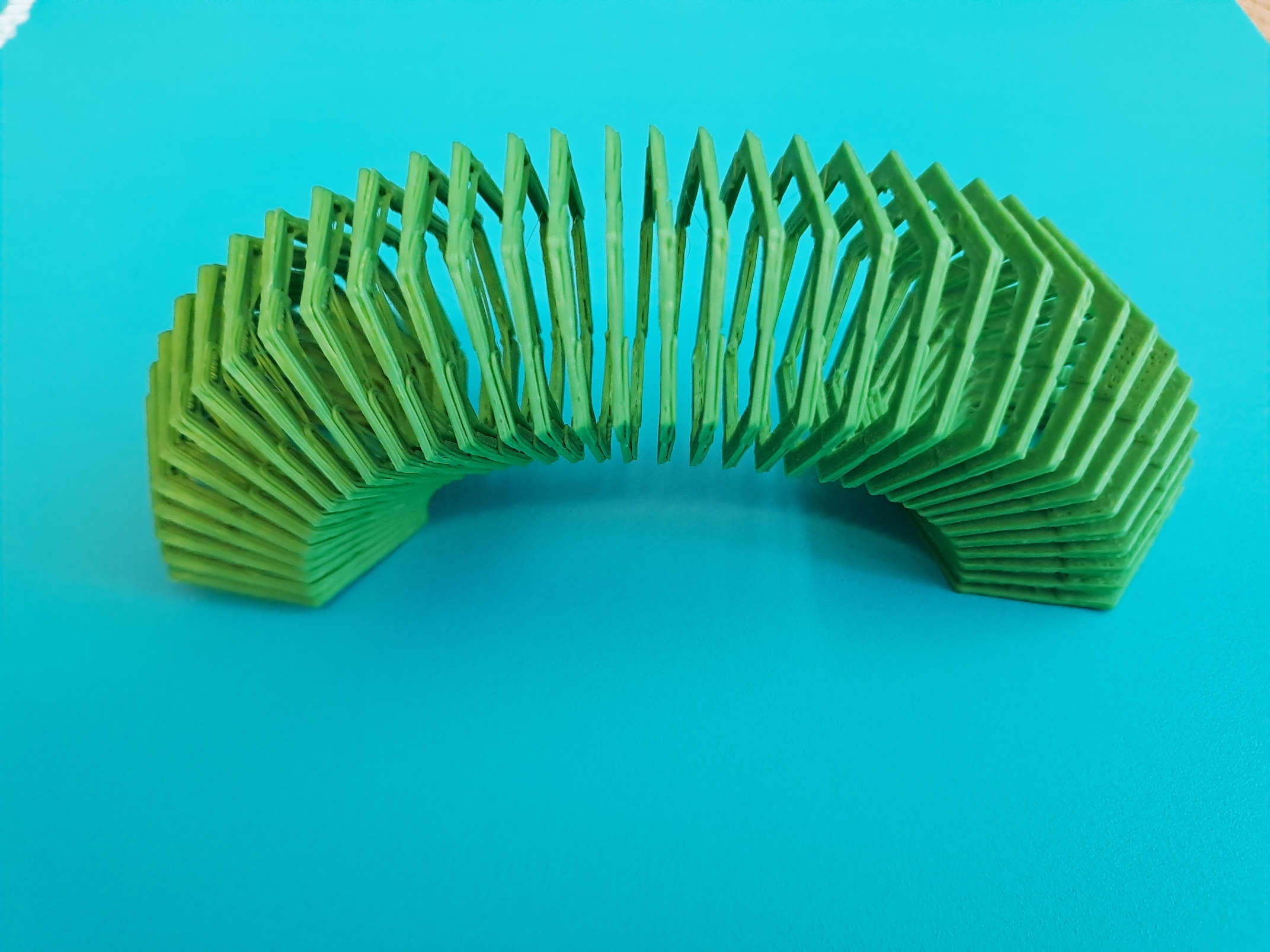 Hexagonal Spring Coil Fidget