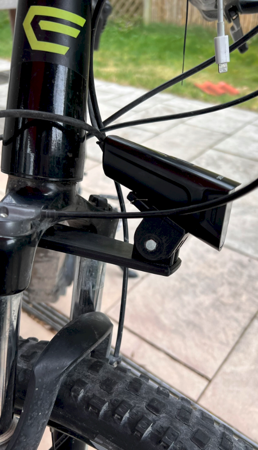 Fahrradgabel Scheinwerferhalter