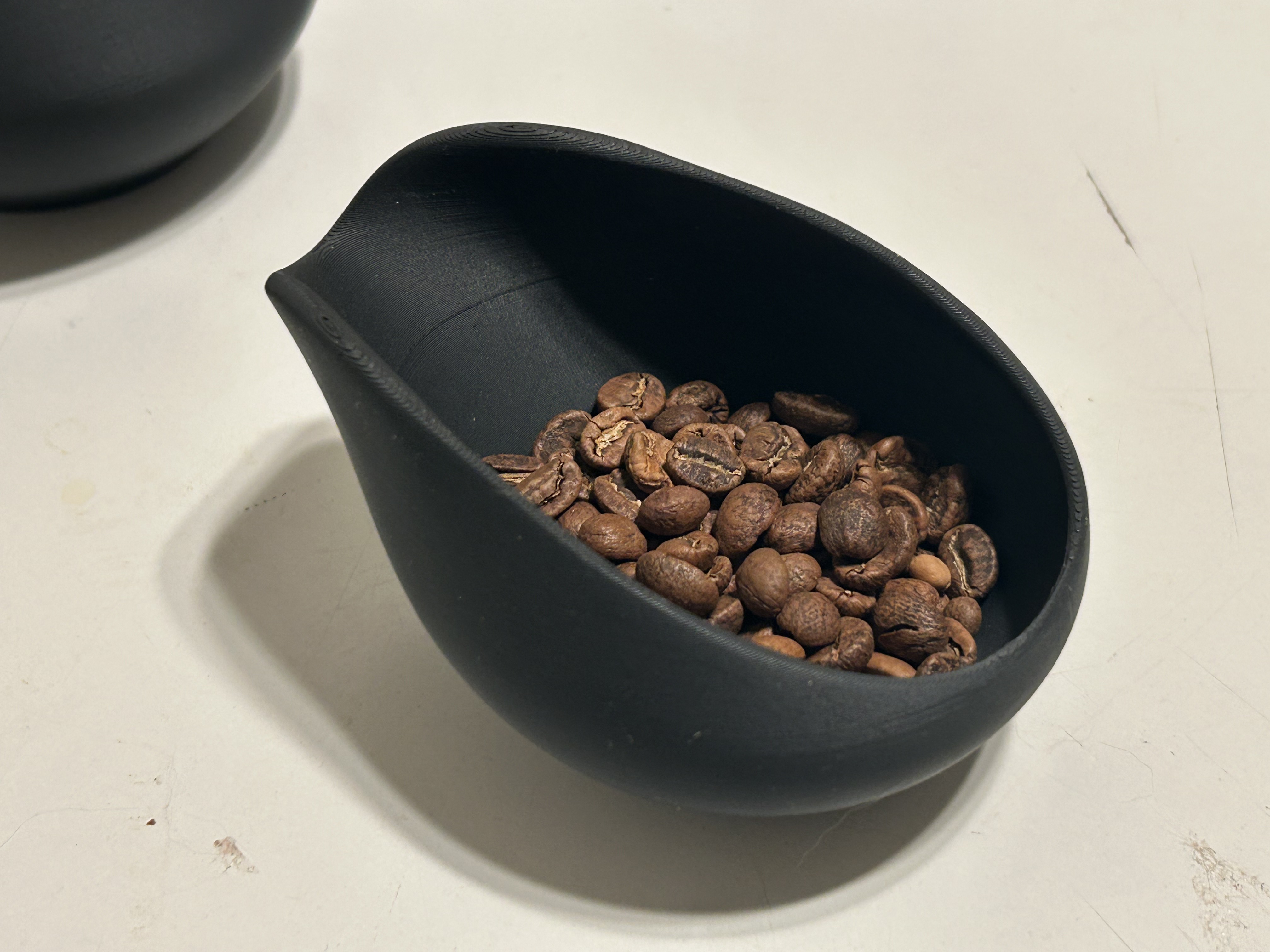 Miniatura 2 do modelo 3D Coffee Bean Dosing Tray/Cup