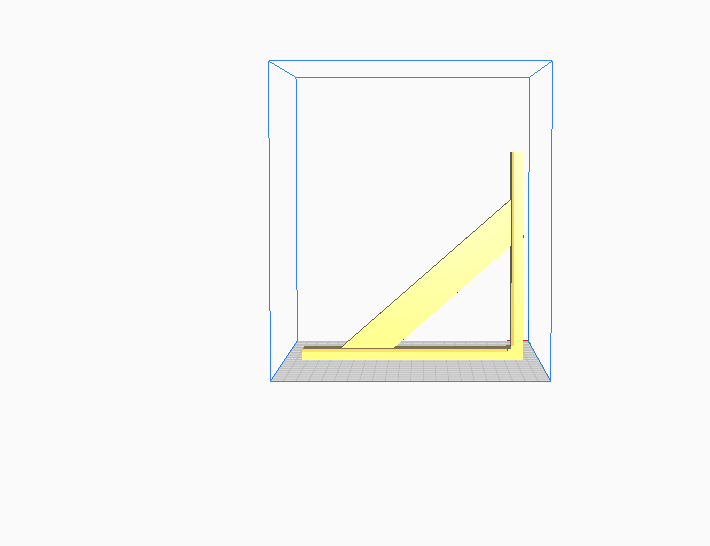 Miniatura 3 do modelo 3D Simple shelf bracket