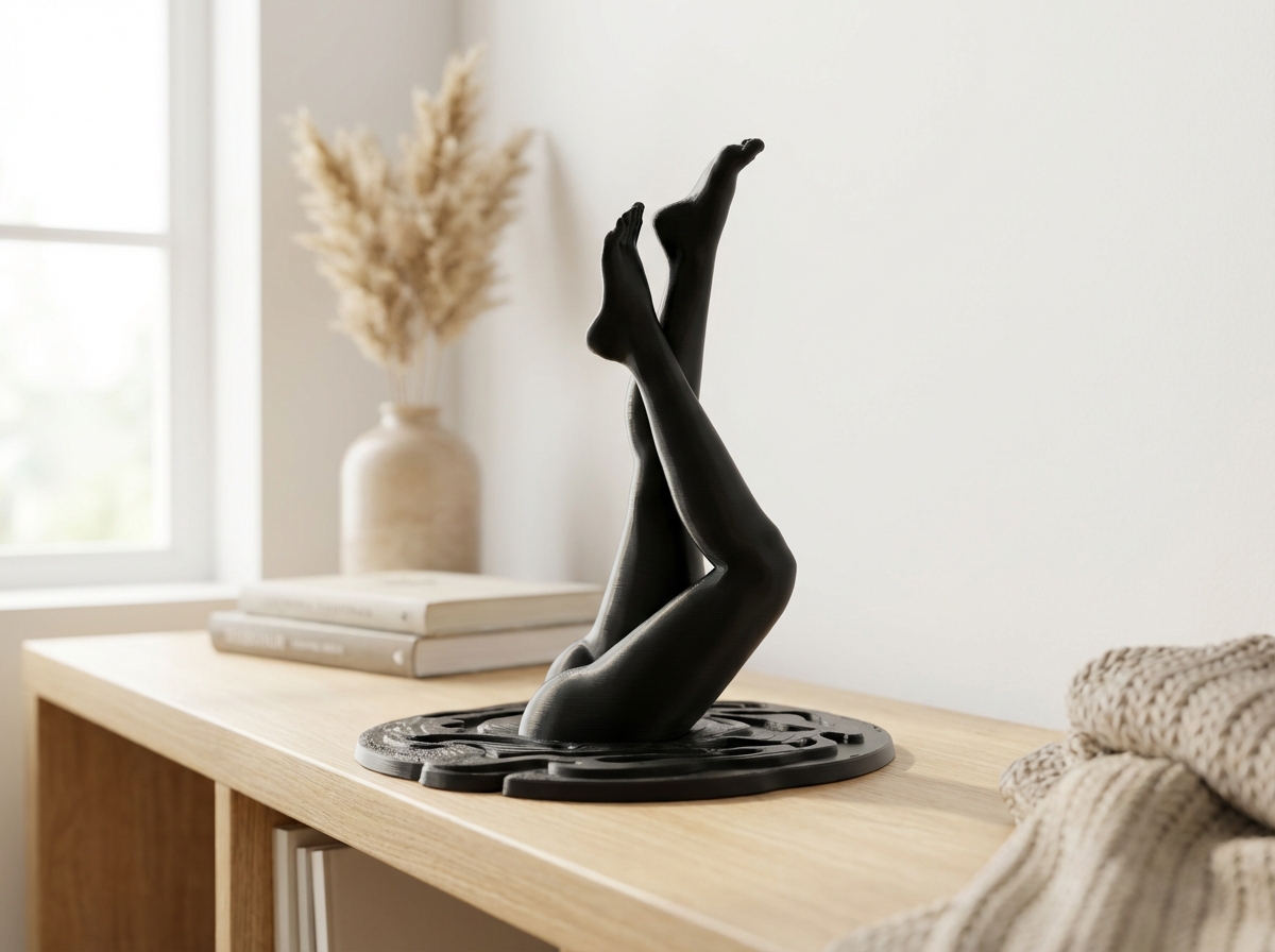 Elegant Abstract Legs Sculpture