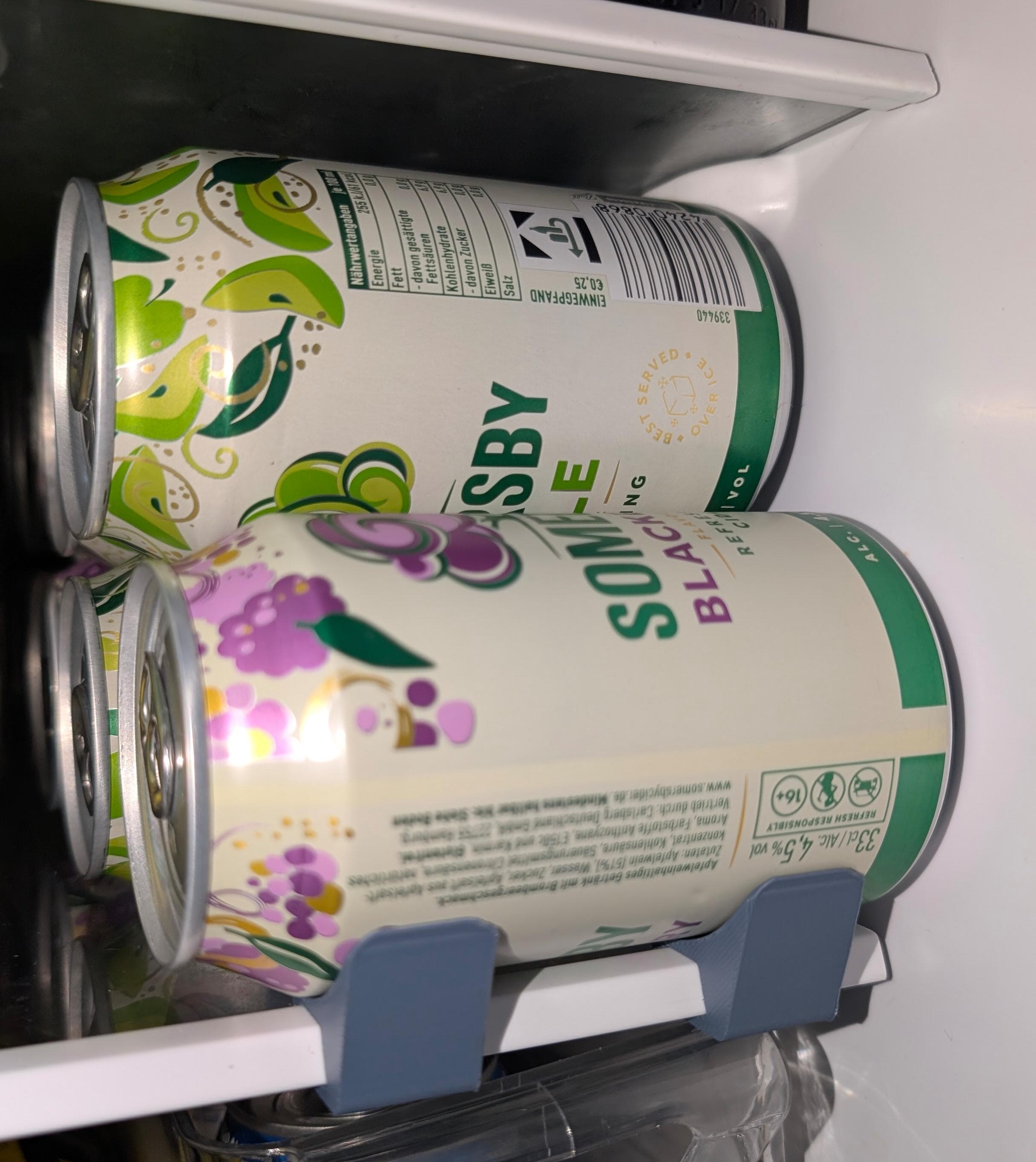Can stopper for fridge shelf - extending for hisense fridge