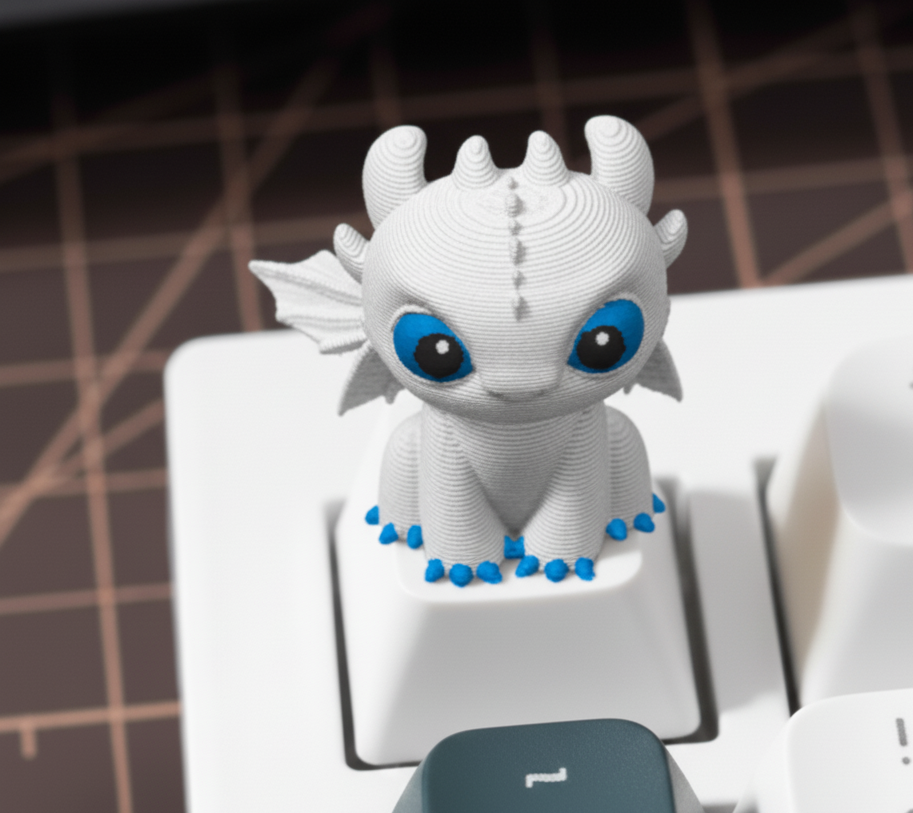 Light Furry Keycap – Fantasy