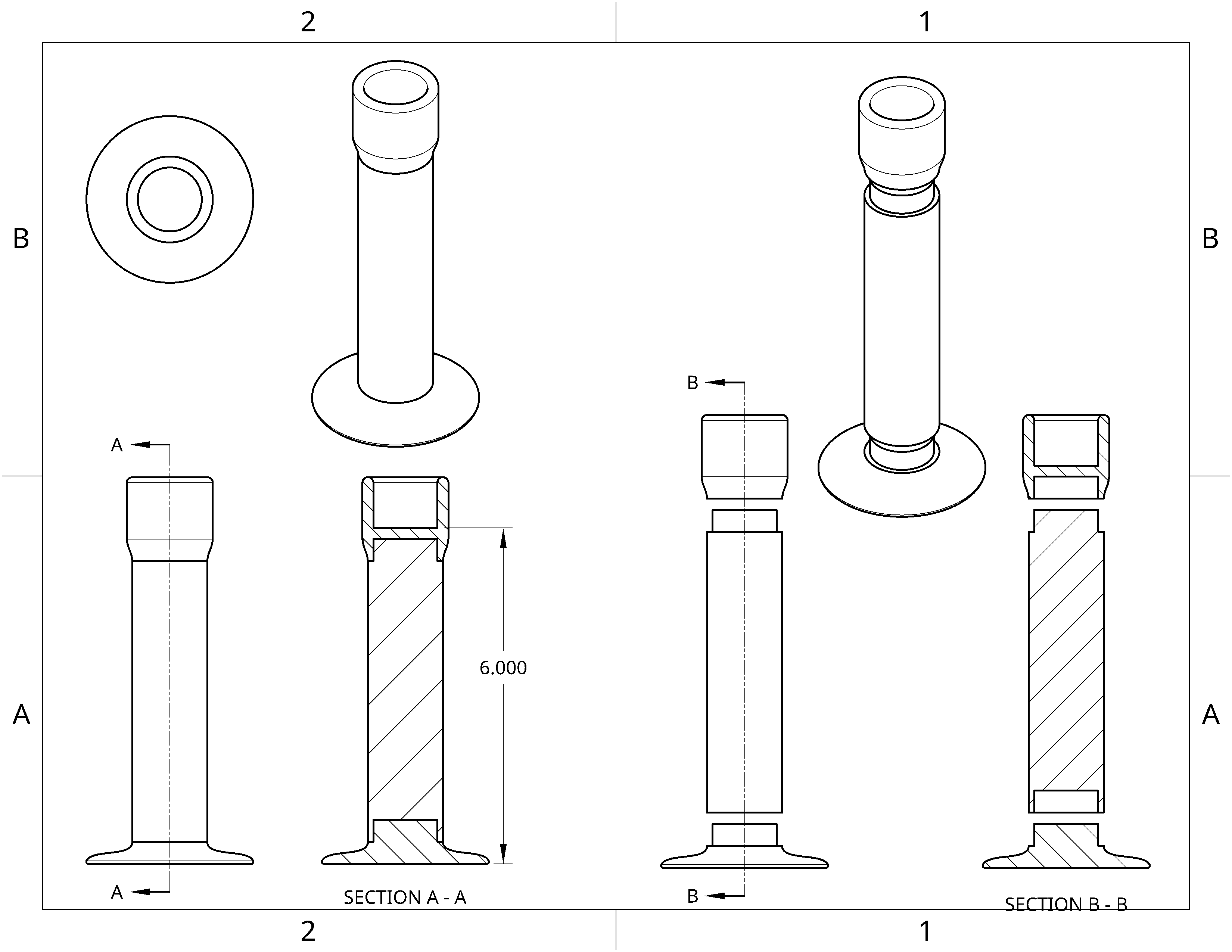 Miniatura 3 do modelo 3D Table leg extender