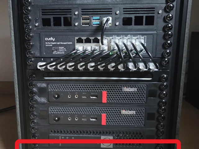 Minisforum TH60 & TH80 10 inch Rackmount with Keystone slots
