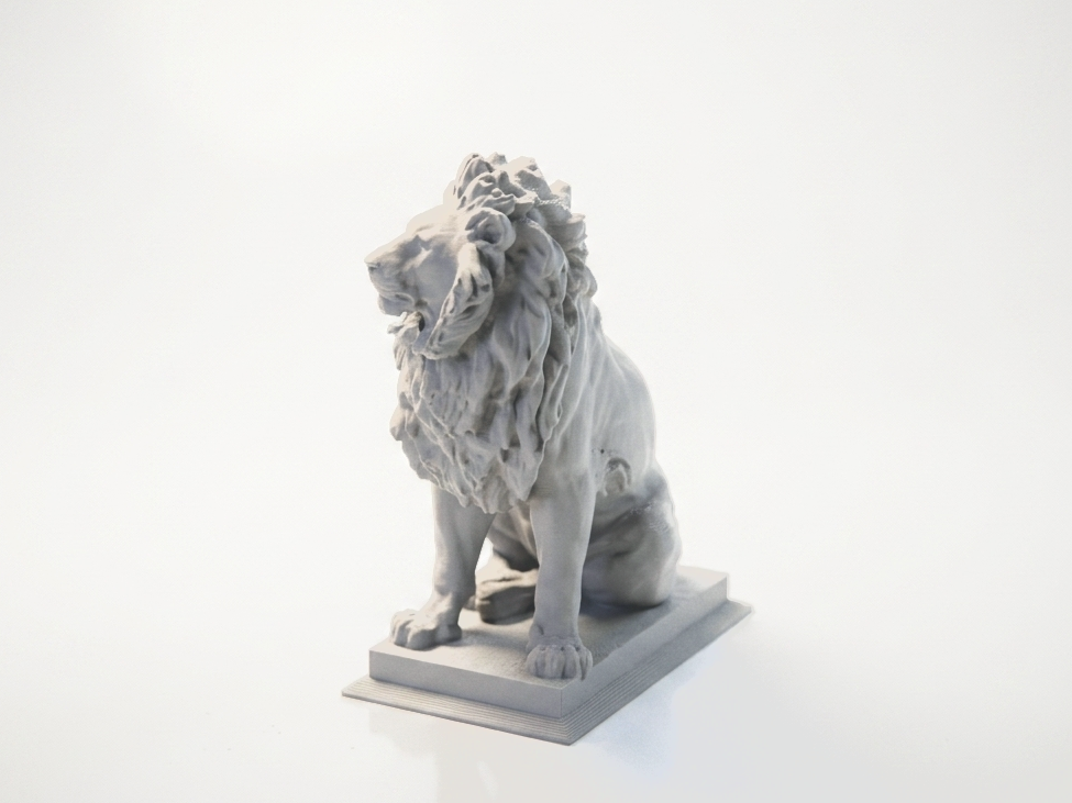 Lion At The Entrance Vienna Animal Statue 3D Printable