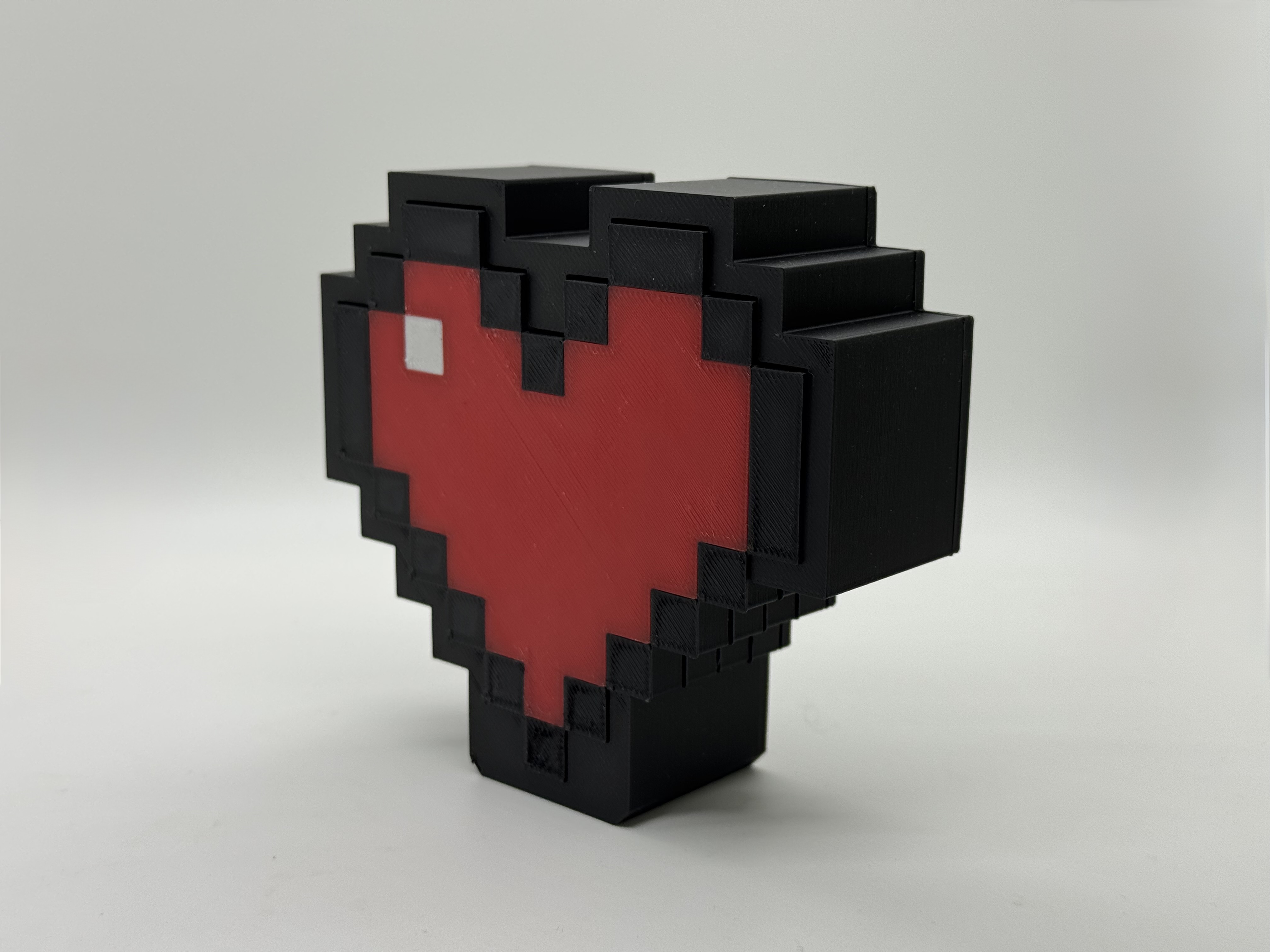 Miniatura 5 do modelo 3D Pixel Heart Coasters!