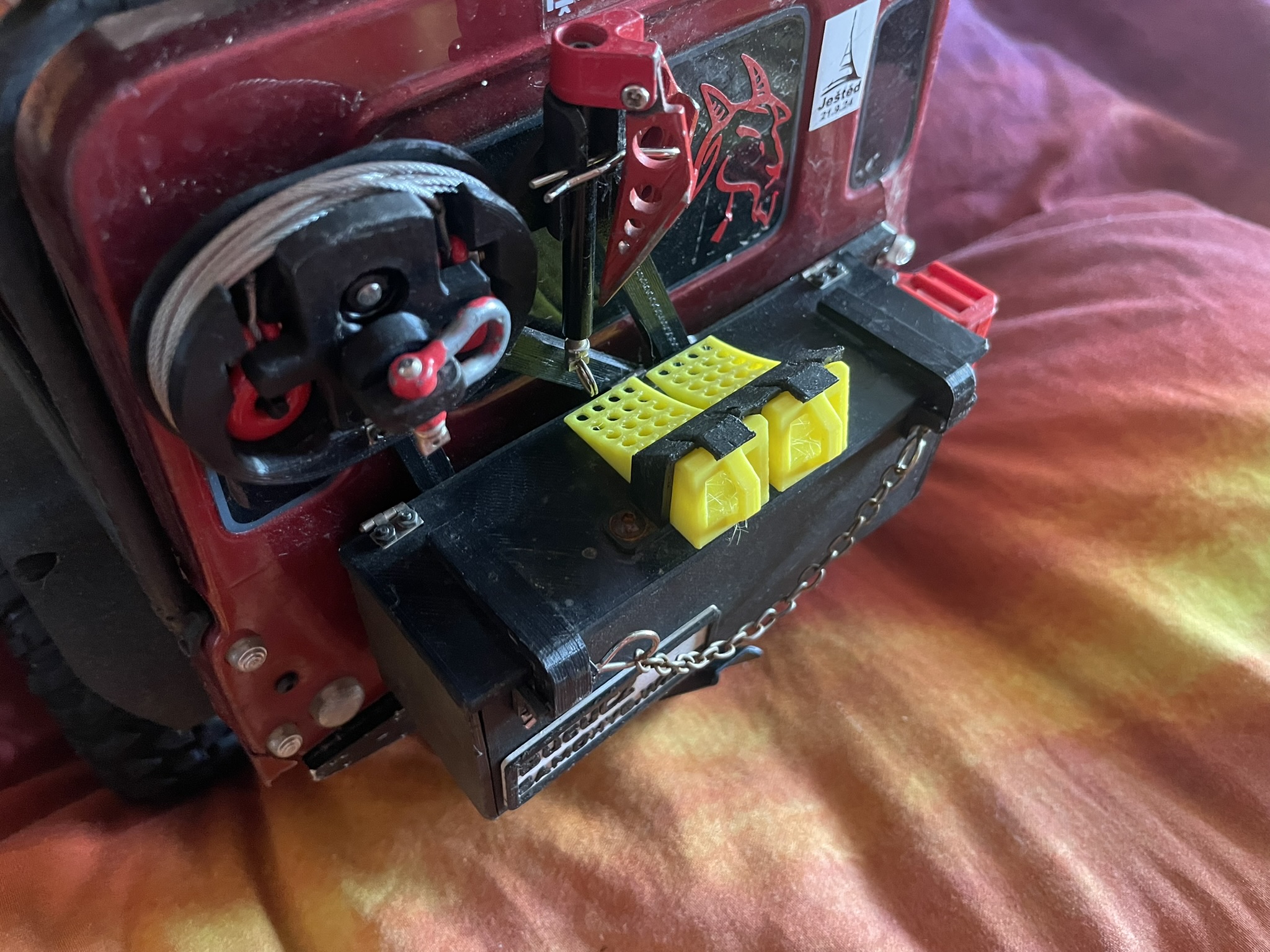 Zakládací  klín / Wheel chock update 13.8.2025