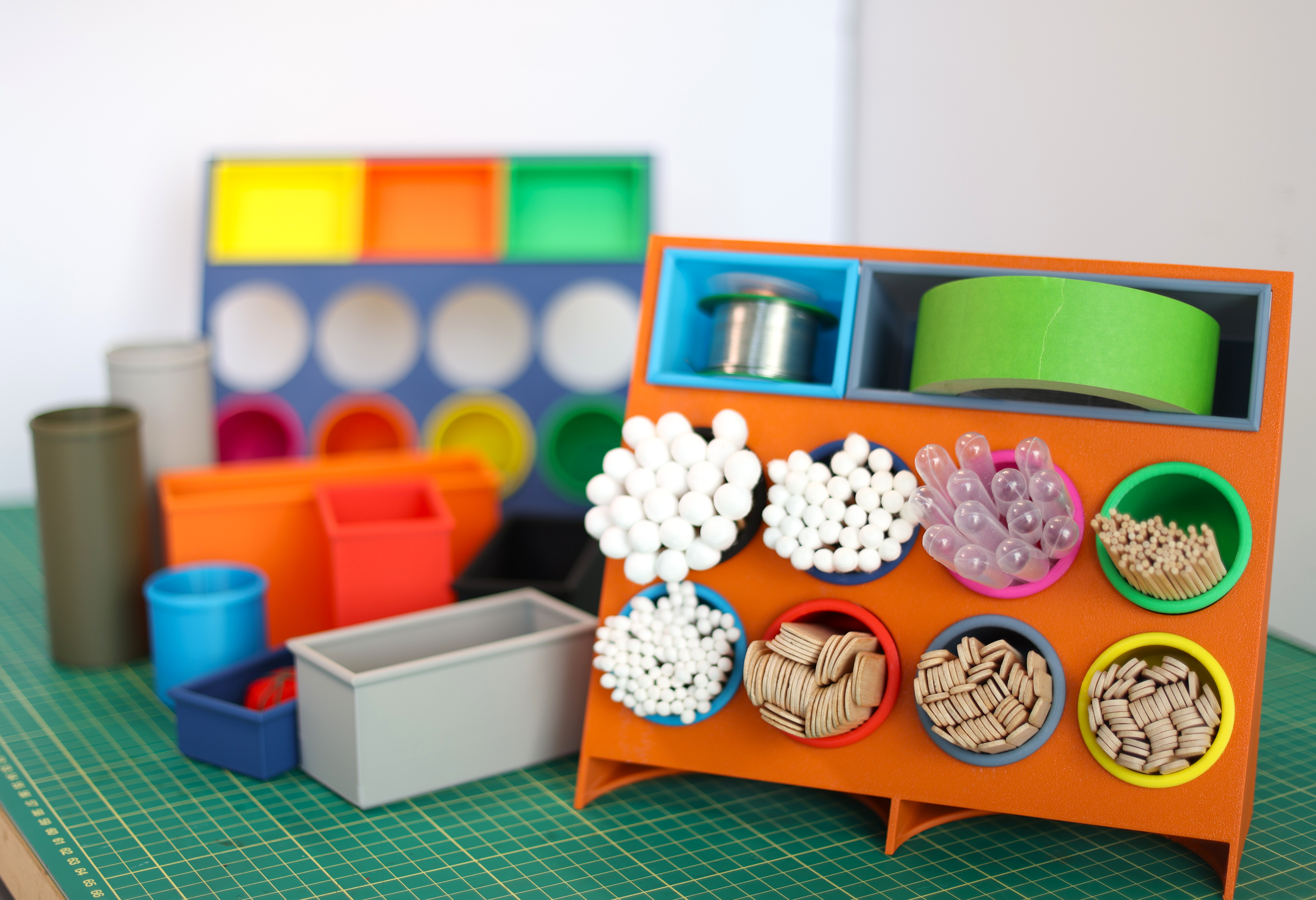 Modular Consumables Holder for Crafting, etc.