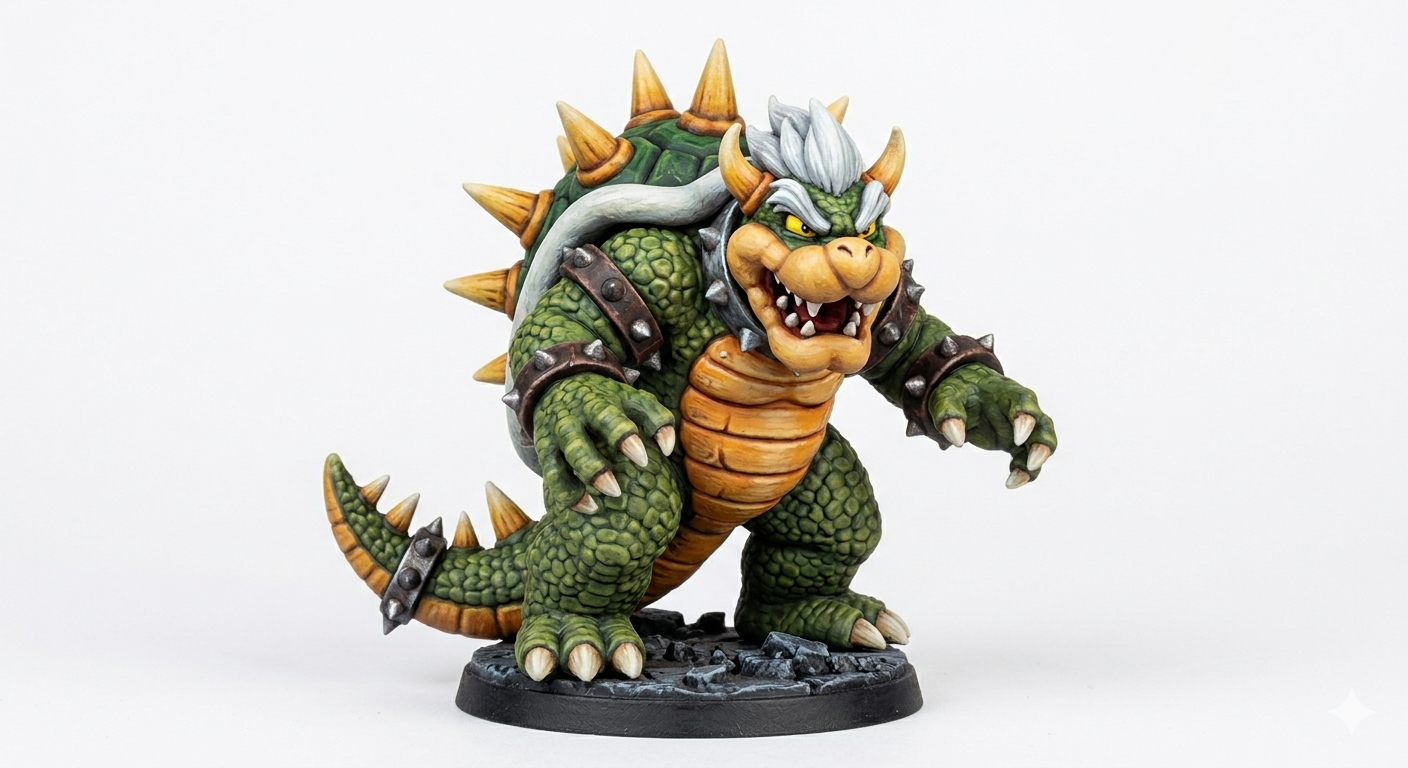 Bowser 3D model