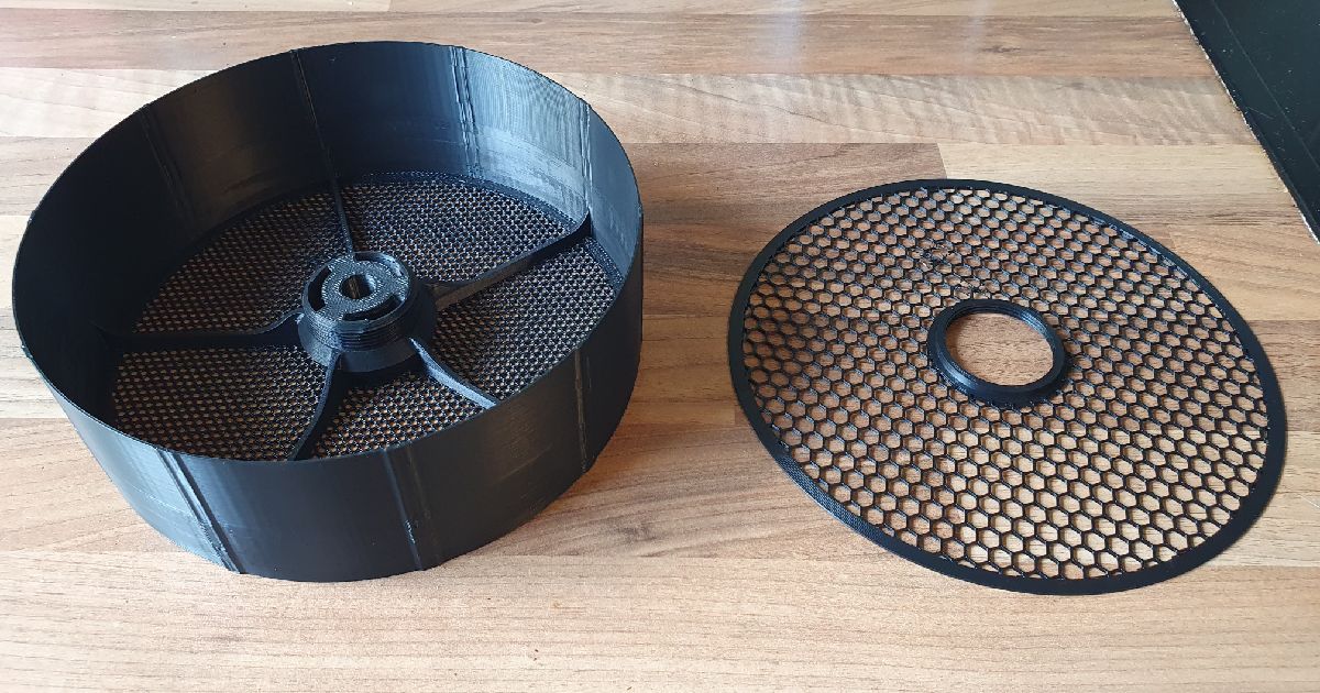 GZD 1925 Refillable Carbon Filter for Extraction Hoods by DF