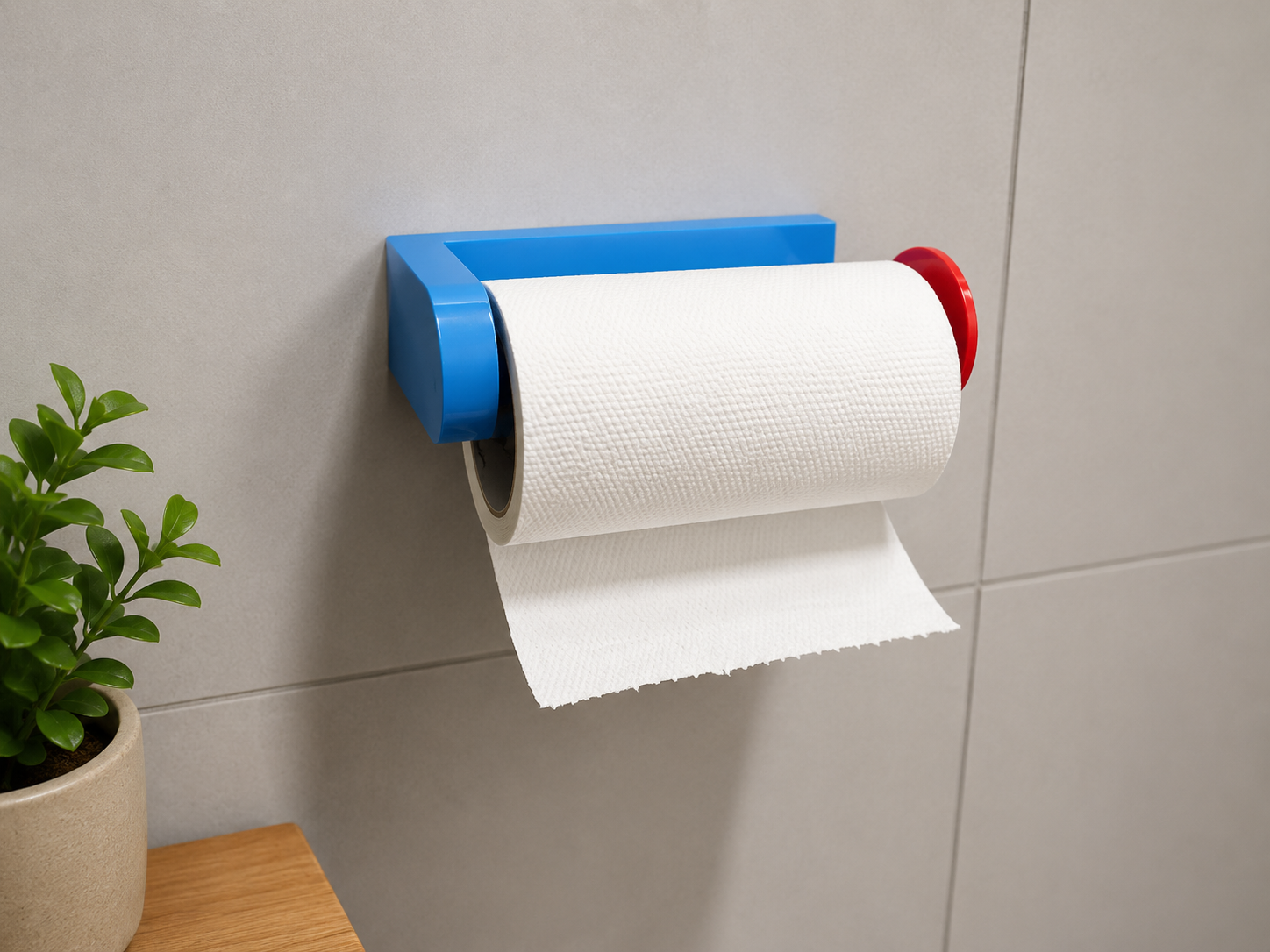 Wall Mounted Paper Towel Holder | Kitchen Roll Dispenser