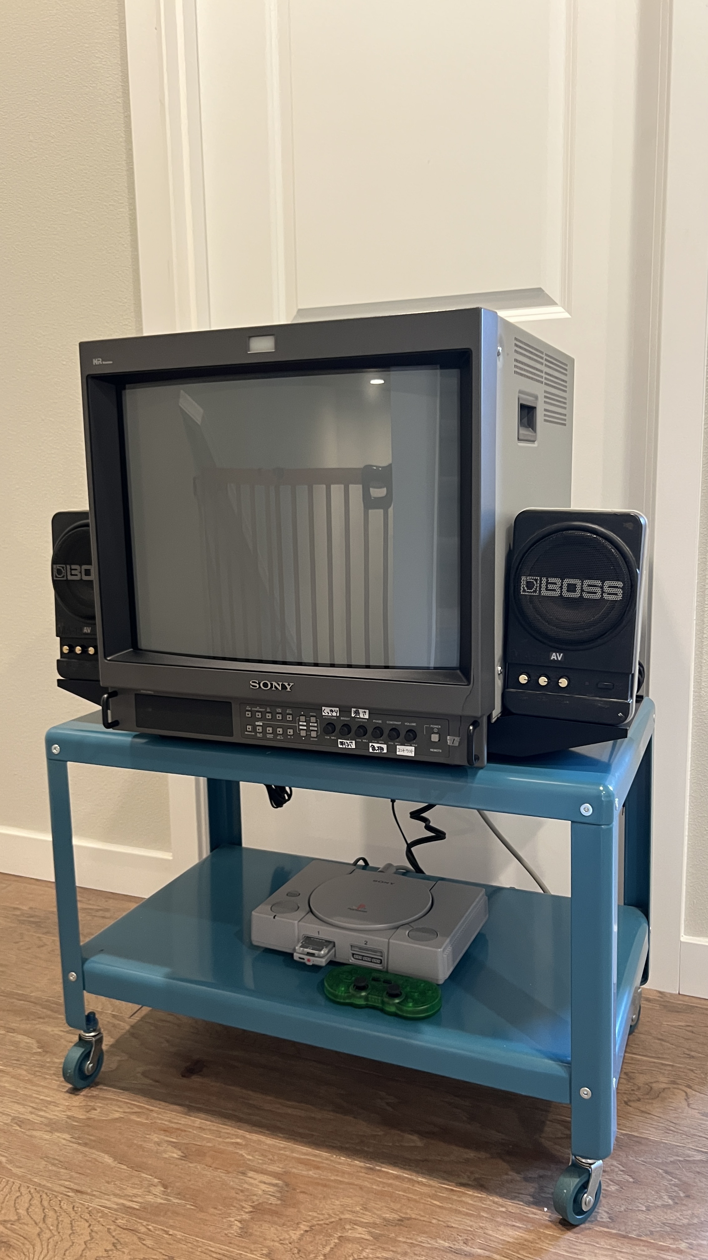 Sony PVM and Olympus OEV Speaker Stand for Roland and Boss MA-12 Monitor