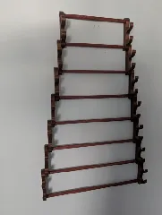 Extendable Flute Wall Rack with Concealed Mounting