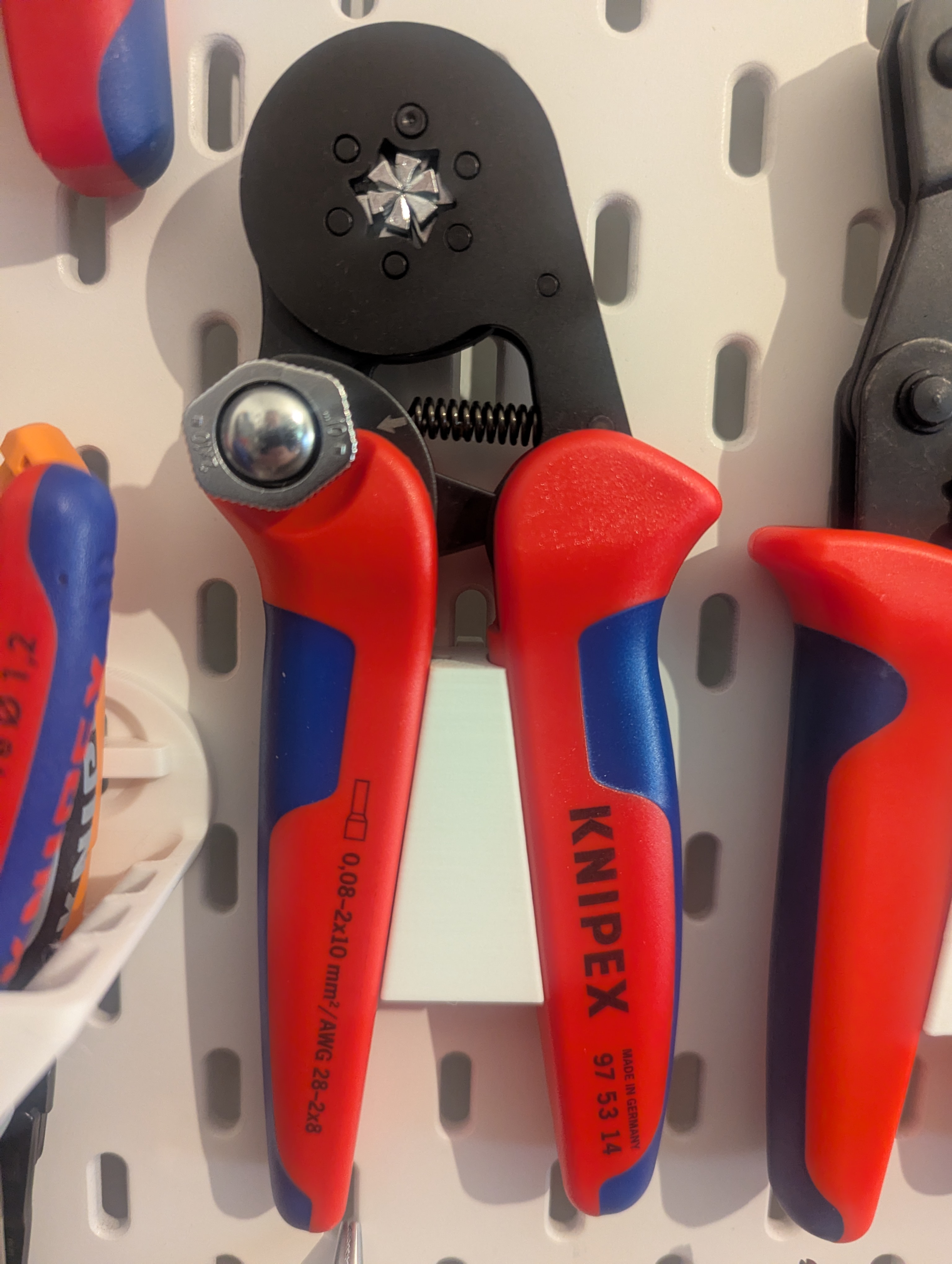 Knipex 97 53 14 Ferrule Crimping Tool Holder for Ikea Skadis
