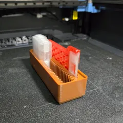 Scraper and blade storage, Gridfinity (for Bed Scraper by FusedForms)