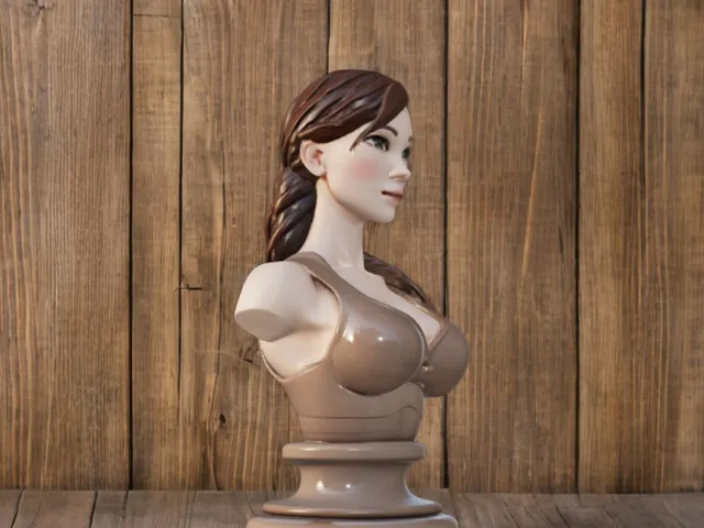 Lara Croft Sexy Statue