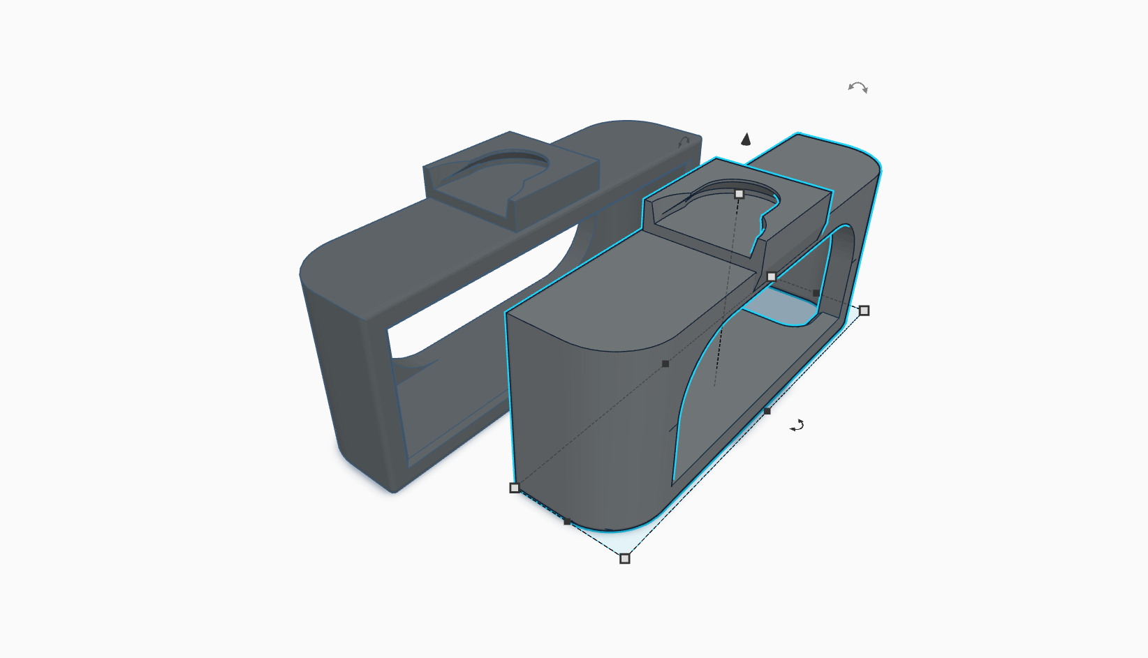 Multiconnect under desk mount for DELL WD19TB (Thunderbolt Dock)