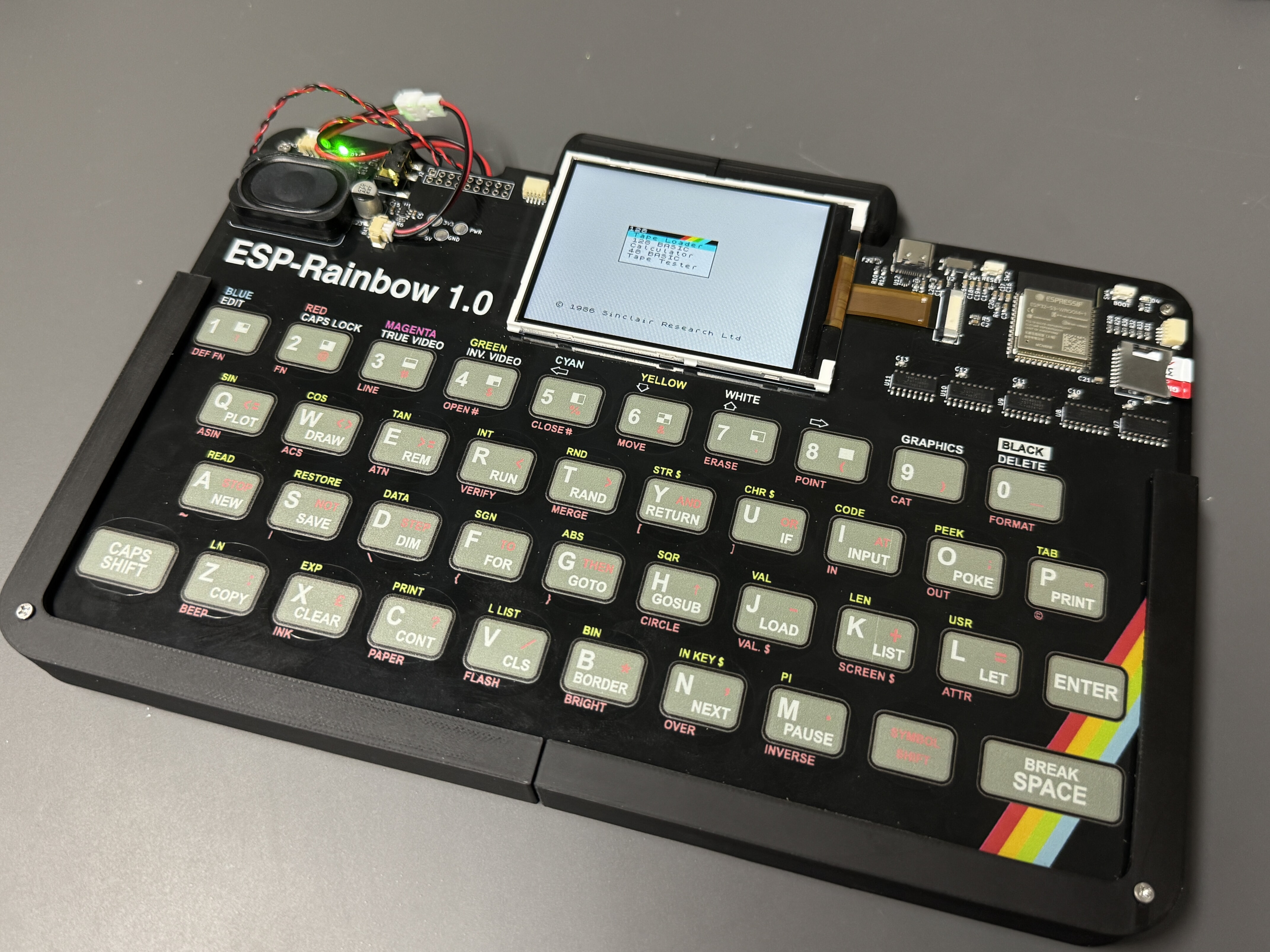 ESP32 Rainbow bumper case