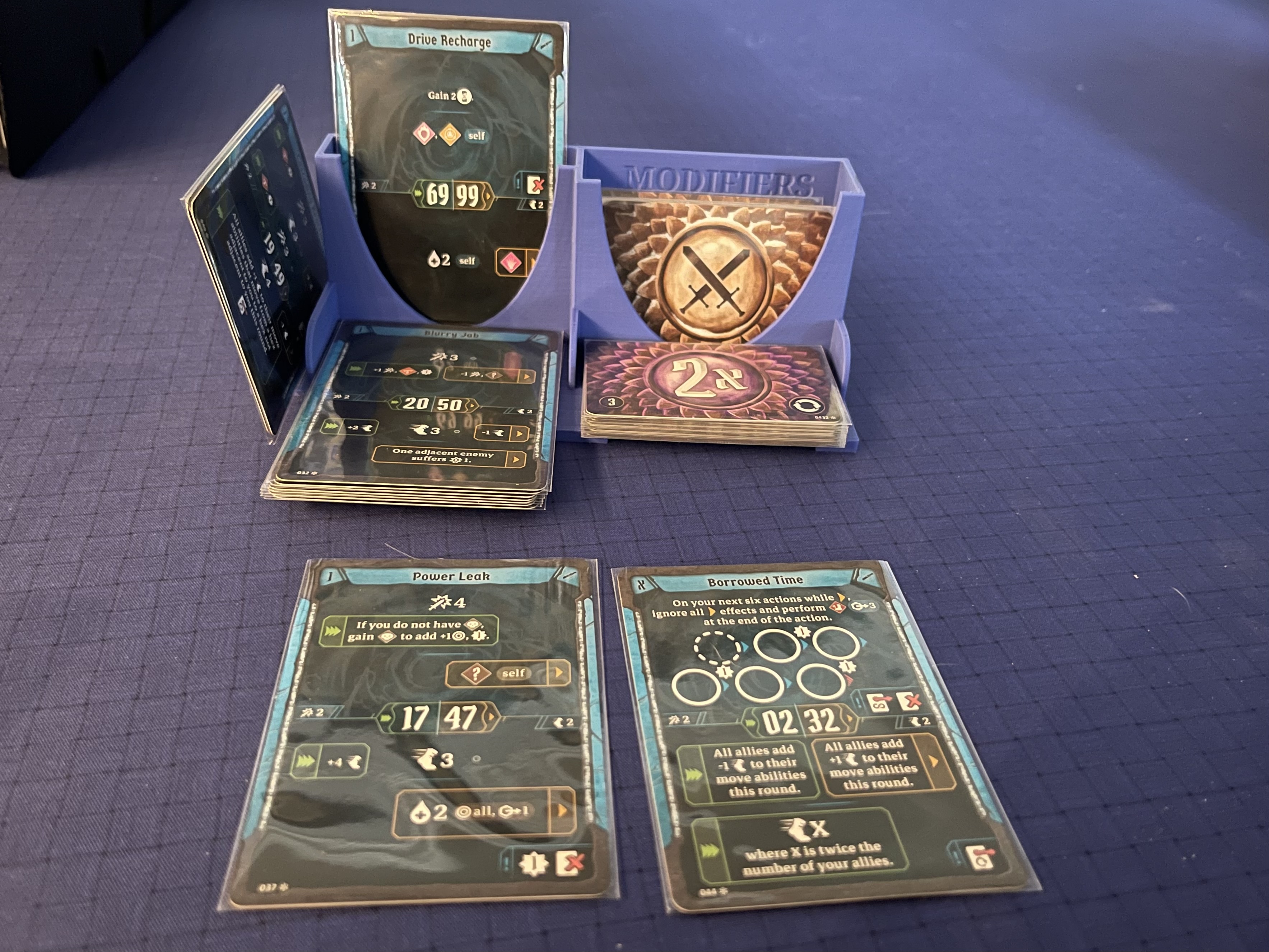 Gloomhaven / Frosthaven Ability and Modifier Cards holder