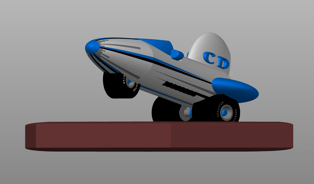Crash Derby Rocket Car