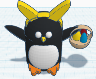 easter penguin