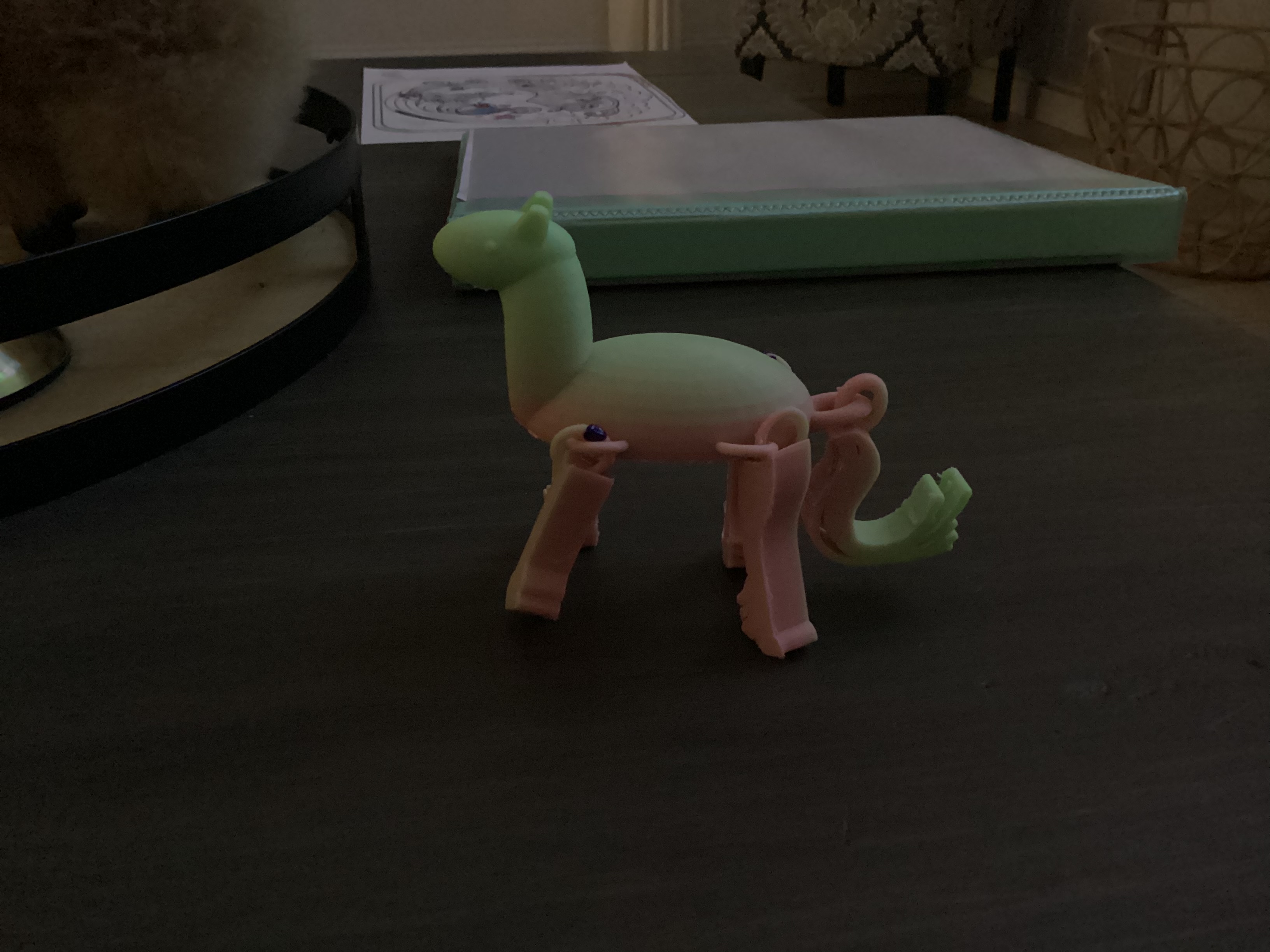 articulated horse