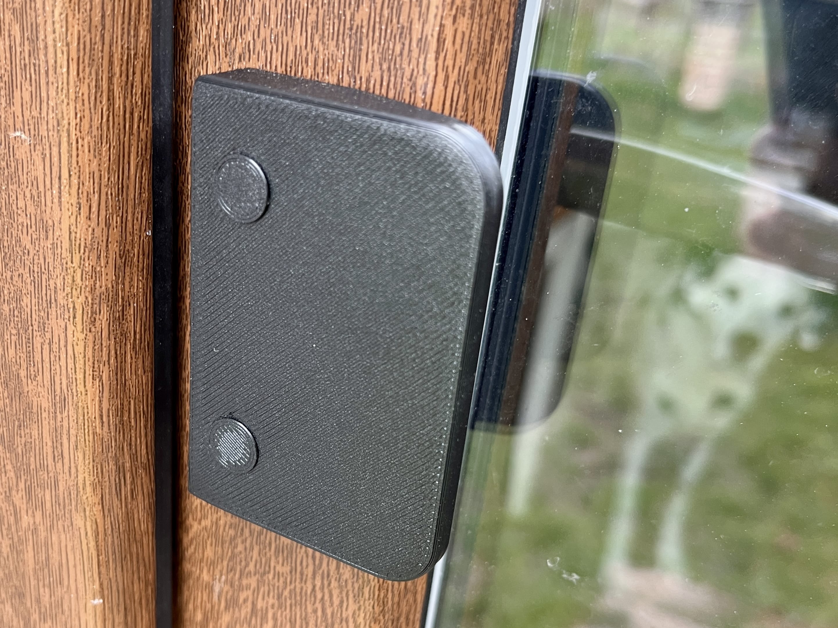 Reinforced Balcony Door Handle (43mm and 48mm Holes Spacing)